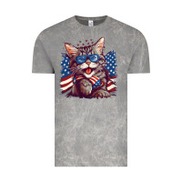 Cloud Rock cat4 Vintage Tee - Unal Design