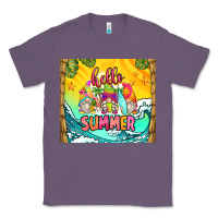 Lavender hello summer gnomes Classic Tee - Zillion Design Studio
