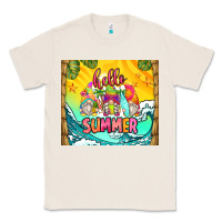 Natural hello summer gnomes Classic Tee - Zillion Design Studio