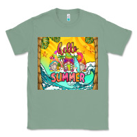 Sage hello summer gnomes Classic Tee - Zillion Design Studio