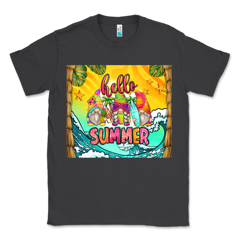 Hello Summer Gnomes Classic Tee by Zillion Design Studio | Teevron