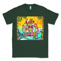 Sports Green hello summer gnomes Classic Tee - Zillion Design Studio