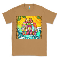 Toasted Coconut hello summer gnomes Classic Tee - Zillion Design Studio