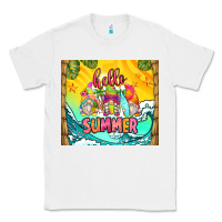 White hello summer gnomes Classic Tee - Zillion Design Studio