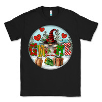Black Christmas Gnome Classic Tee - FaDigitalArtStudio