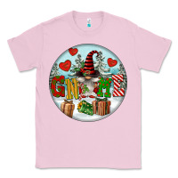 Bubblegum Pink Christmas Gnome Classic Tee - FaDigitalArtStudio