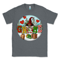Charcoal Heather Christmas Gnome Classic Tee - FaDigitalArtStudio