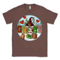 Chestnut Christmas Gnome Classic Tee - FaDigitalArtStudio