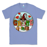 Colony Blue Christmas Gnome Classic Tee - FaDigitalArtStudio