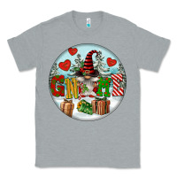 Heather Grey Christmas Gnome Classic Tee - FaDigitalArtStudio