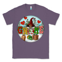 Lavender Christmas Gnome Classic Tee - FaDigitalArtStudio