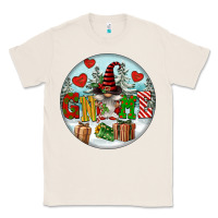 Natural Christmas Gnome Classic Tee - FaDigitalArtStudio