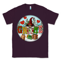 Plum Christmas Gnome Classic Tee - FaDigitalArtStudio