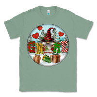 Sage Christmas Gnome Classic Tee - FaDigitalArtStudio