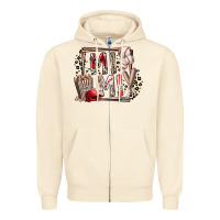 Sandshell mimi baseball Zipper Hoodie - RacoonDesign