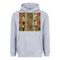 Western Serape Cowhide Heavyweight Hoodie | Teevron