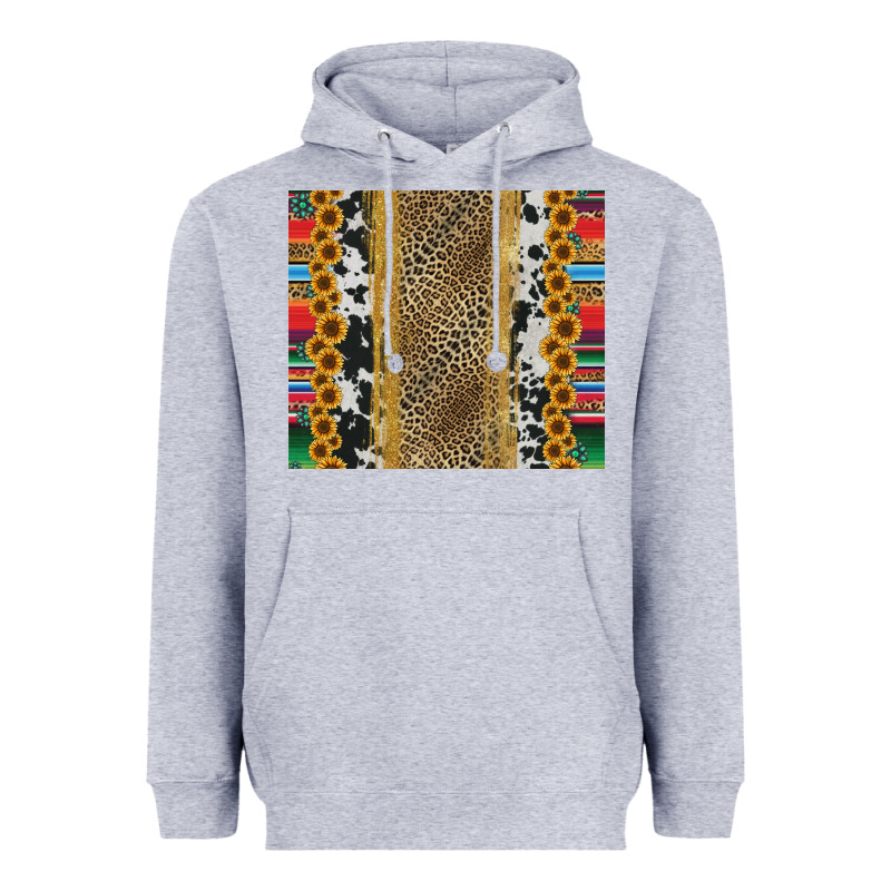 Western Serape Cowhide Heavyweight Hoodie by Jasminsmagicworld | Teevron