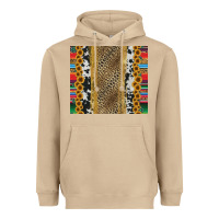 Mushroom western serape cowhide Heavyweight Hoodie - Jasminsmagicworld