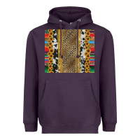 Plum western serape cowhide Heavyweight Hoodie - Jasminsmagicworld