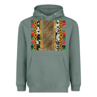 Sage western serape cowhide Heavyweight Hoodie - Jasminsmagicworld