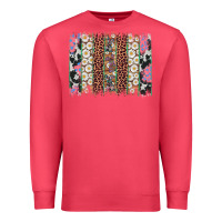 Cardinal easter leopard cowhide bunny brush stroke Premium Sweatshirt - Artiststas