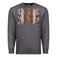 Easter Leopard Cowhide Bunny Brush Stroke Premium Sweatshirt | Teevron