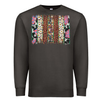 Smoke easter leopard cowhide bunny brush stroke Premium Sweatshirt - Artiststas