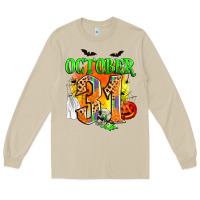 Mushroom october 31 Long Sleeve Tee - Zillion Design Studio