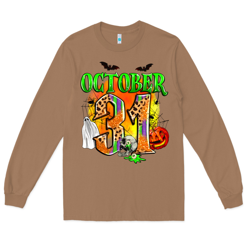October 31 Long Sleeve Tee by Zillion Design Studio | Teevron