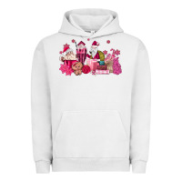 Pigment Lunar Rock pink santa coffee Urban Hoodie - MaliasSmallBusiness