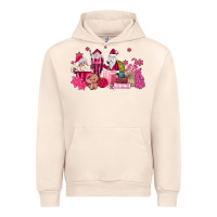 Sandshell pink santa coffee Urban Hoodie - MaliasSmallBusiness