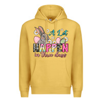Antique Gold A lot can happen in three days Premium Hoodie - NancyCooperArtShop