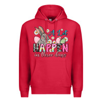 Cardinal A lot can happen in three days Premium Hoodie - NancyCooperArtShop