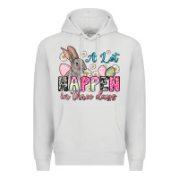 Dove Grey A lot can happen in three days Premium Hoodie - NancyCooperArtShop