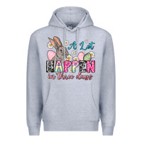 Heather Grey A lot can happen in three days Premium Hoodie - NancyCooperArtShop