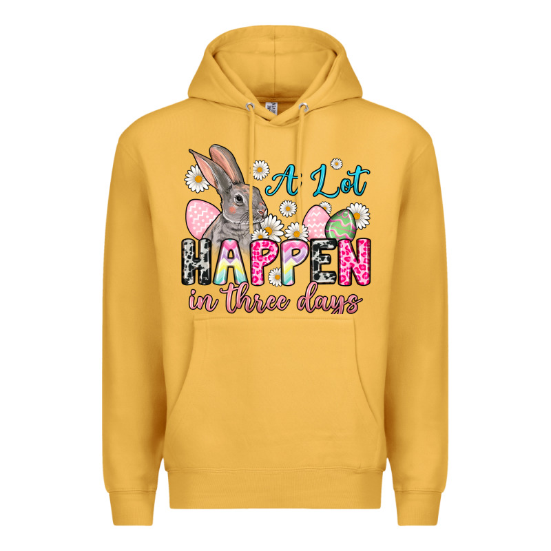 A Lot Can Happen In Three Days Premium Hoodie by NancyCooperArtShop | Teevron