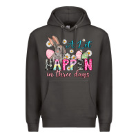 Smoke A lot can happen in three days Premium Hoodie - NancyCooperArtShop