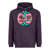 Plum nurse round earrings 3 Heavyweight Hoodie - BundleAndBundleShop