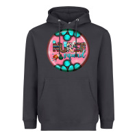 Smoke nurse round earrings 3 Heavyweight Hoodie - BundleAndBundleShop