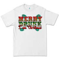 White Merry Drink I Am Christmas Premium Tee - Artiststas