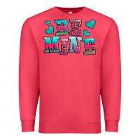 Cardinal be mine western valentine's day no background Premium Sweatshirt - AdoDesignShop