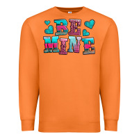 Carrot be mine western valentine's day no background Premium Sweatshirt - AdoDesignShop