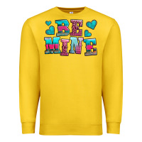 Lemon be mine western valentine's day no background Premium Sweatshirt - AdoDesignShop