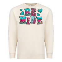 Sandshell be mine western valentine's day no background Premium Sweatshirt - AdoDesignShop