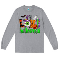 Heather Grey love halloween Long Sleeve Tee - Zillion Design Studio