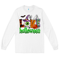 White love halloween Long Sleeve Tee - Zillion Design Studio