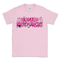 Bubblegum Pink Breast Cancer Human Resources Classic Tee - texasbilliewilder