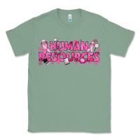 Sage Breast Cancer Human Resources Classic Tee - texasbilliewilder