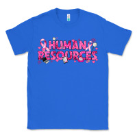 True Royal Breast Cancer Human Resources Classic Tee - texasbilliewilder