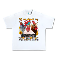 White let me check my giveashitometer Urban Heavy Tee - texasbilliewilder